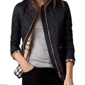 Burberry Edgefield Navy Jacket - Size Large